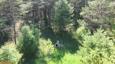 Asian tight pussy almost creampied during outdoor hiking POV drilled student toys wild