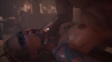 Eira Gets Face Fucked Rough Viking Cock explodes deep in tight pussy