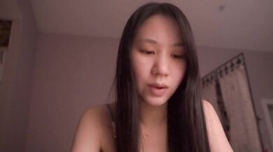 Nerdy Asian doll gets stuffed full of wisdom