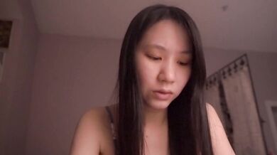 Nerdy Asian doll gets stuffed full of wisdom