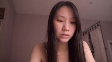 Nerdy Asian doll gets stuffed full of wisdom