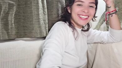 Stepsister shares bed alone at home gets fucked raw in missionary doggy style