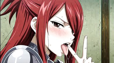 Erza Scarlet X Fairy Tail Hentai XXX Video cum collection
