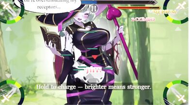 Hentai Maiden Game destroys her tight pussy while big boobs bounce during hardcore gaming session