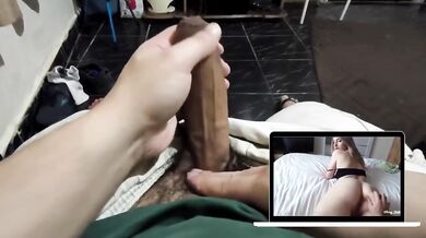 Blonde Anny Walker’s Big Natural Tits get Destroyed by Hard Fucking Cum Drips
