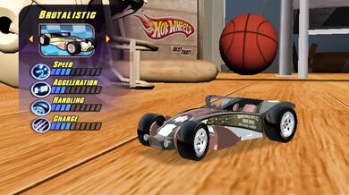 Hot Wheels Stretch cum on the track