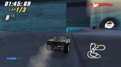 Hot Wheels Stretch cum on the track