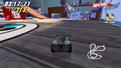 Hot Wheels Stretch cum on the track