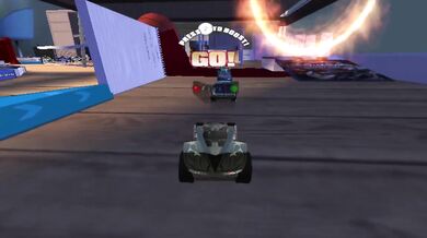 Hot Wheels Stretch cum on the track