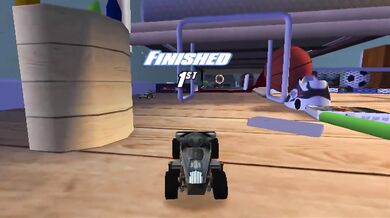 Hot Wheels Stretch cum on the track