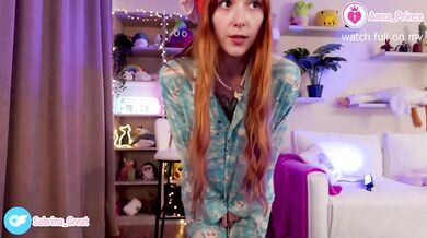 Funny Private Striptease Naked Blue Pyjama Tease Horny Teen