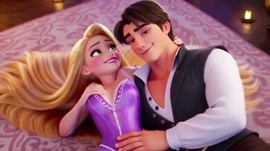 Rapunzel and Flynn Rider destroyed rough cartoon sex