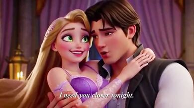 Rapunzel and Flynn Rider destroyed rough cartoon sex