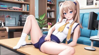 Schoolgirl titfuck destroyed by massive cock creampie