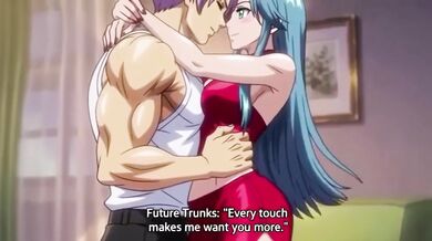 Trunks destroyed his wife’s tight ass first time in a hot Hentai fuck