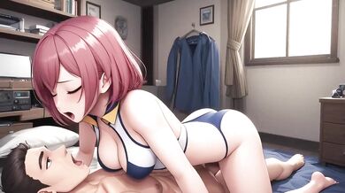 POV Schoolgirl Uniform Titfuck Creampie Cumshot Big Tits Wet Pussy