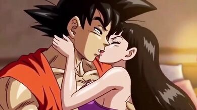 Goku brutally fucks Chichi first time raw porn anime