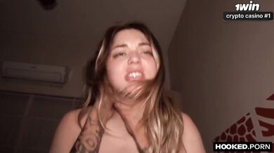 Her stretched tight pussy ruined by brutal hammering latina teen