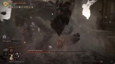Beating Maliketh at Level 1 while im evil
