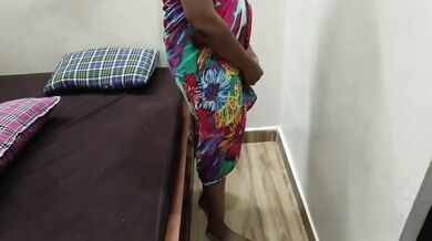 Sri Lankan beauty invites me to her room raw wild sex creamy loads