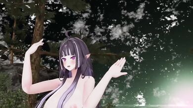 Elf VTuber Gets Destroyed in KPop Dance Hentai MMD Ruined