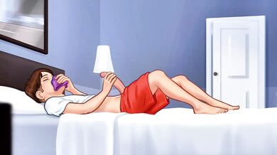Debbie stepmom takes step son hard then gets creampied by brother