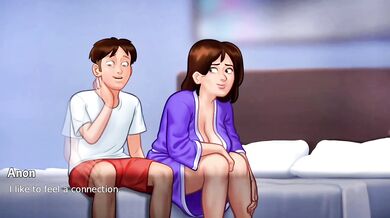 Debbie stepmom takes step son hard then gets creampied by brother