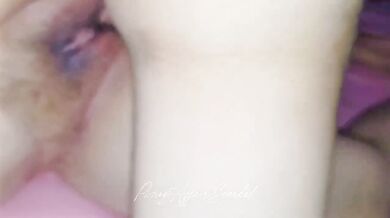 Virgin Pinay First Time Gagging On Loads of Cum Shot Close Up