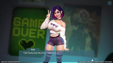 Twitch Thot Gets Destroyed in Hentai Porn Game Review