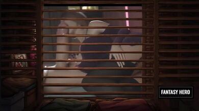 Joi cuckold finds husband hiding in 3D closet