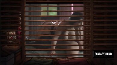 Joi cuckold finds husband hiding in 3D closet