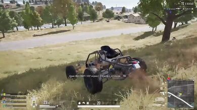 Pub Gameplay #1 Stretched girl crushed by gunfire