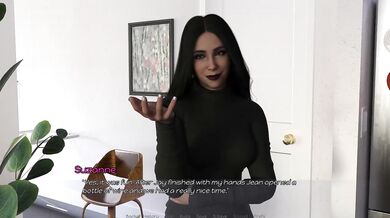 Hotwife cuckold hubby milf mesmerized by her 3D photo model abuse gameplay