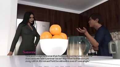 Hotwife cuckold hubby milf mesmerized by her 3D photo model abuse gameplay