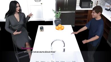 Hotwife cuckold hubby milf mesmerized by her 3D photo model abuse gameplay