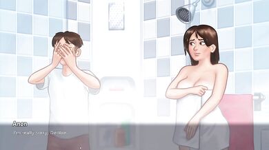 Summertime Saga Debbie's Steamy Step Mom Game Glow
