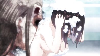 Kokkuri-san gets ghosted by a giant anime cock