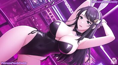 Solo Leveling Bunny Suit Rough Blowjob Park Heejin Gets Destroyed in Hentai