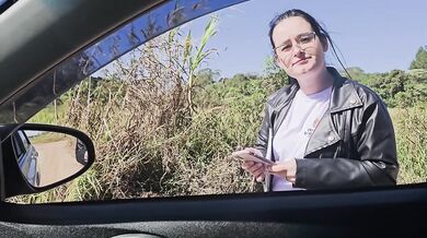 Pinay Student Negotiates Her Grade Inside The Car Big Ass Brazillian 18