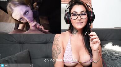 My friend got all my cum creampied in her pussy POV creampie ASMR
