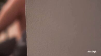Roommate masturbating POV leaking thick gushes trembling orgasm