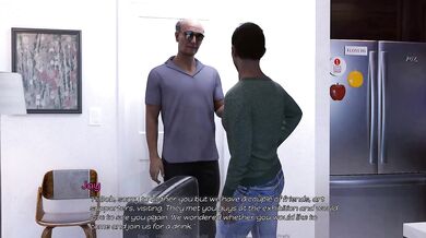 The Three Panels episode 15 wife shared at swinger party couple swap
