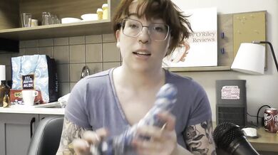 Redhead gets destroyed by Uberrime’s giant night king dildo deep in pussy