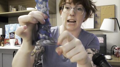Redhead gets destroyed by Uberrime’s giant night king dildo deep in pussy