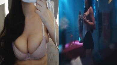 Nun with a thick dick fucks herself raw and gushes cum all over