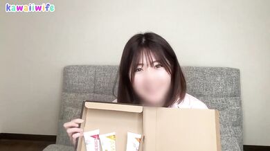 Japanese wife guesses the taste of seasoned lotion while giving best blowjob ever