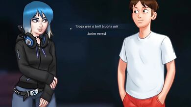 Summertime Saga game play ep11 big boobs big ass walkthrough cumming all over the screen