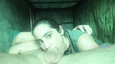 Lana Cohen | Jewish CUMSLUT stuffs BWC down THROAT, FACEFUCKED, rewarded with THROATPIE