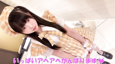 Japanese kawaii cute idols give blowjobs to get work