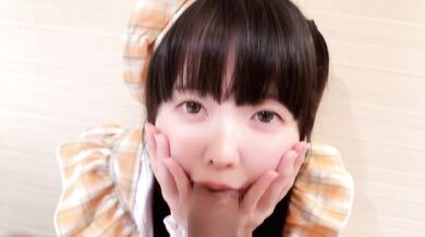 Japanese kawaii cute idols give blowjobs to get work